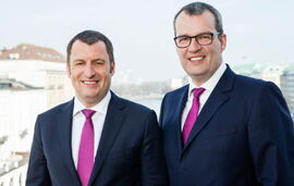 Geschäftsführer Dipl.-Bauingenieur Ralph Müller und Michael Schmidt